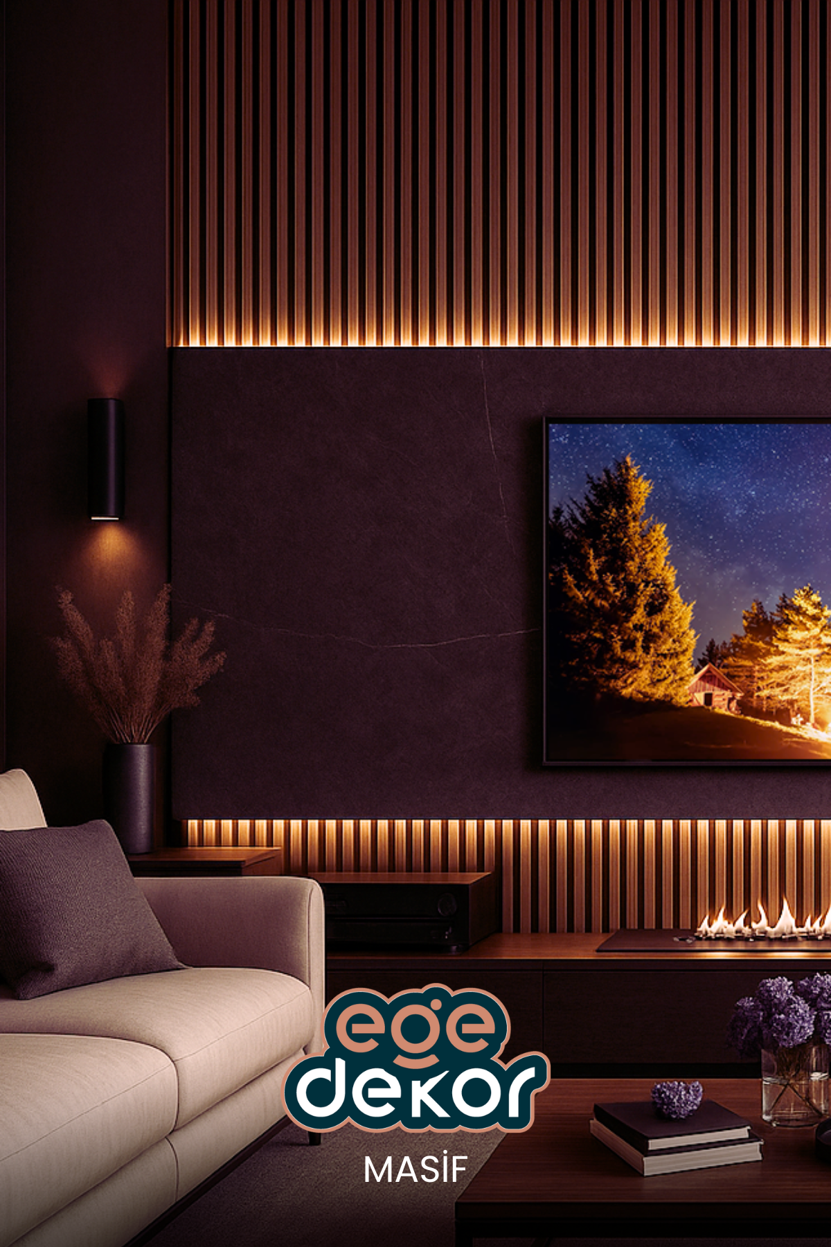 MASİF Akustik Panel 100 x 280 CM