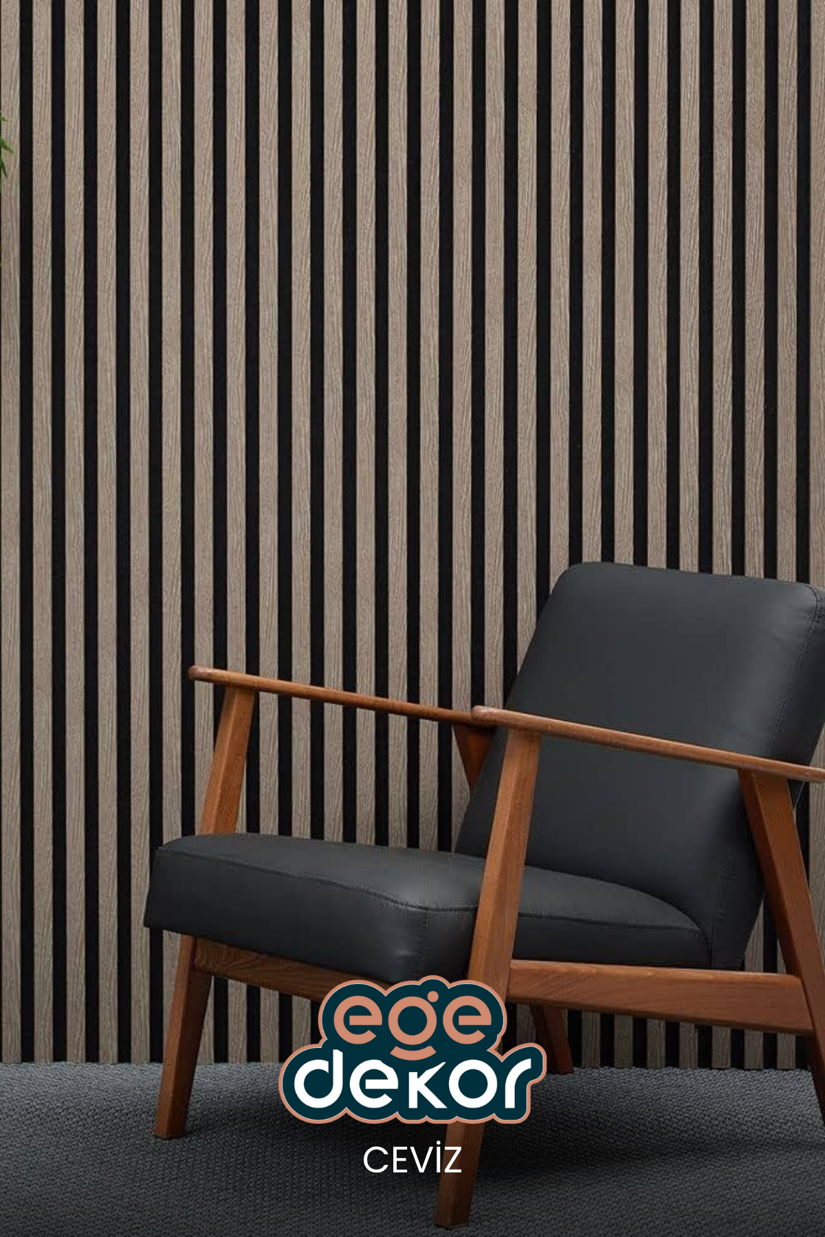 CEVİZ Akustik Panel 100 x 280 CM