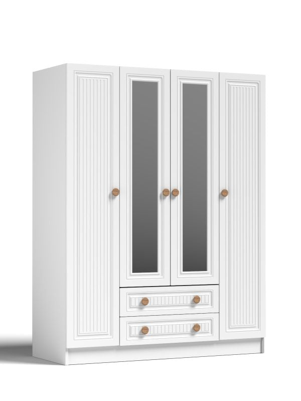 Nova Line Aynalı Giysi Dolabı