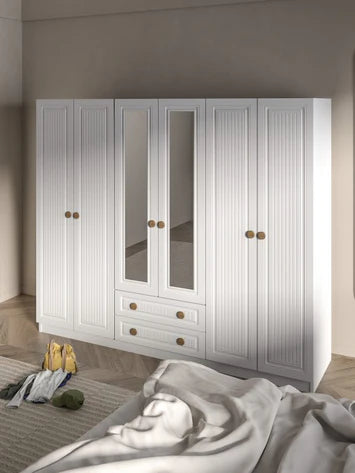 Nova Line Aynalı Giysi Dolabı