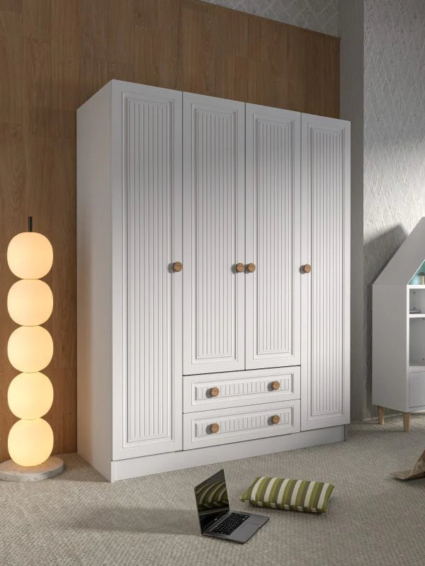 Nova Line Aynalı Giysi Dolabı