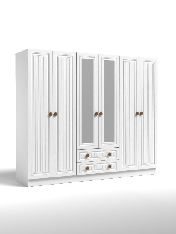 Nova Line Aynalı Giysi Dolabı